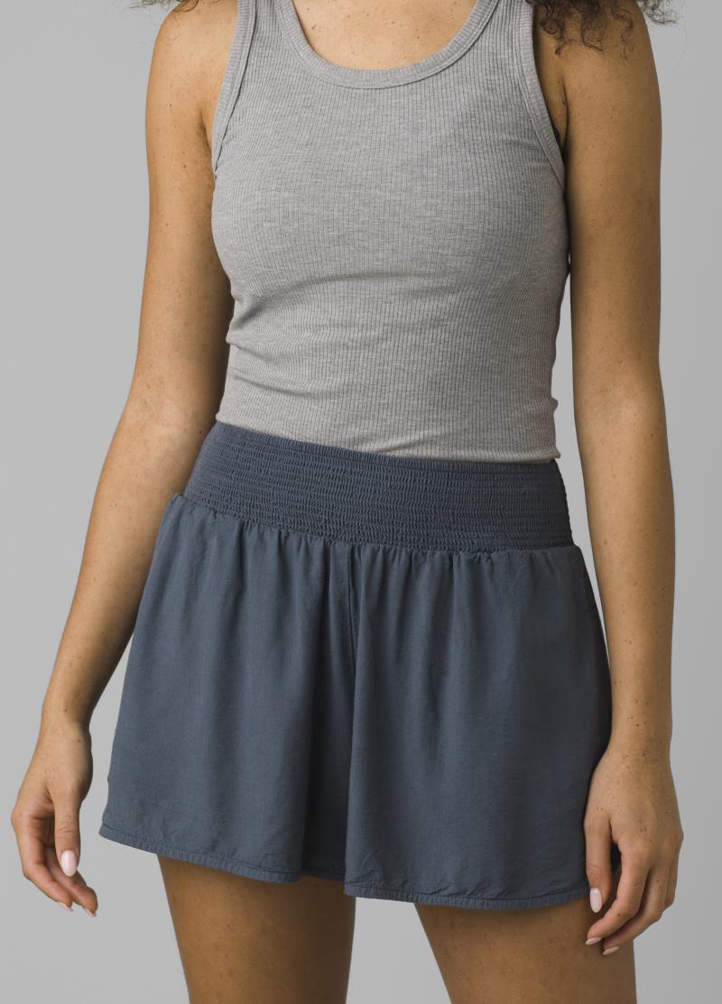 Teletropics Shorts, 3" Inseam - Womens - grey blue 1