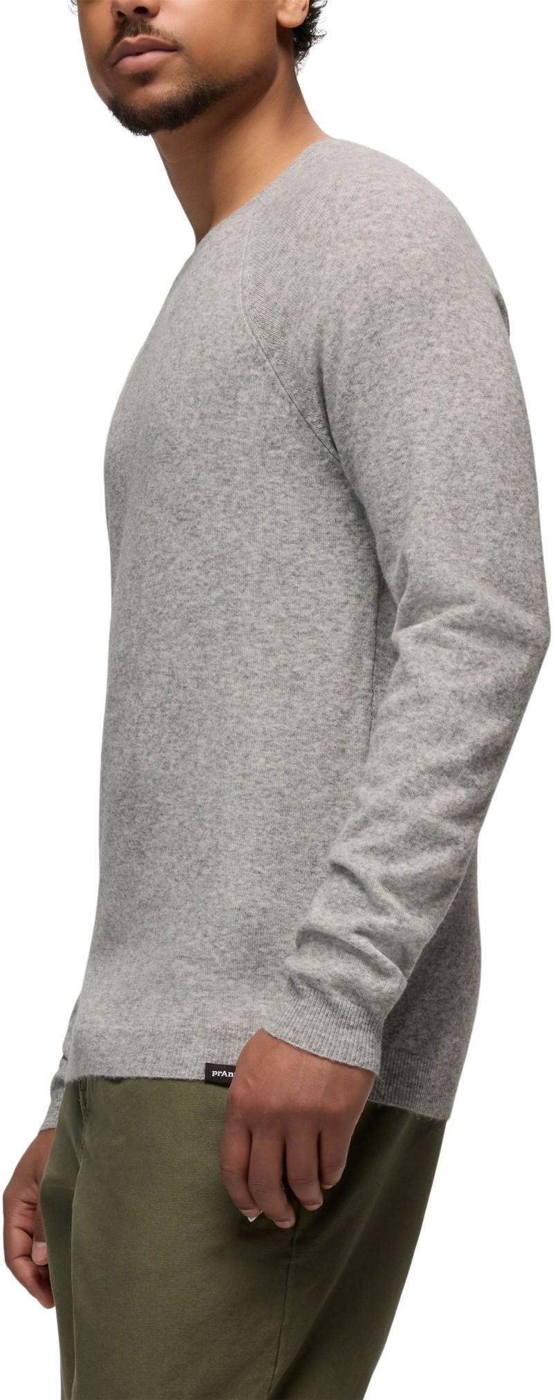 Three Falls Crew Sweater - Mens - heather grey 1