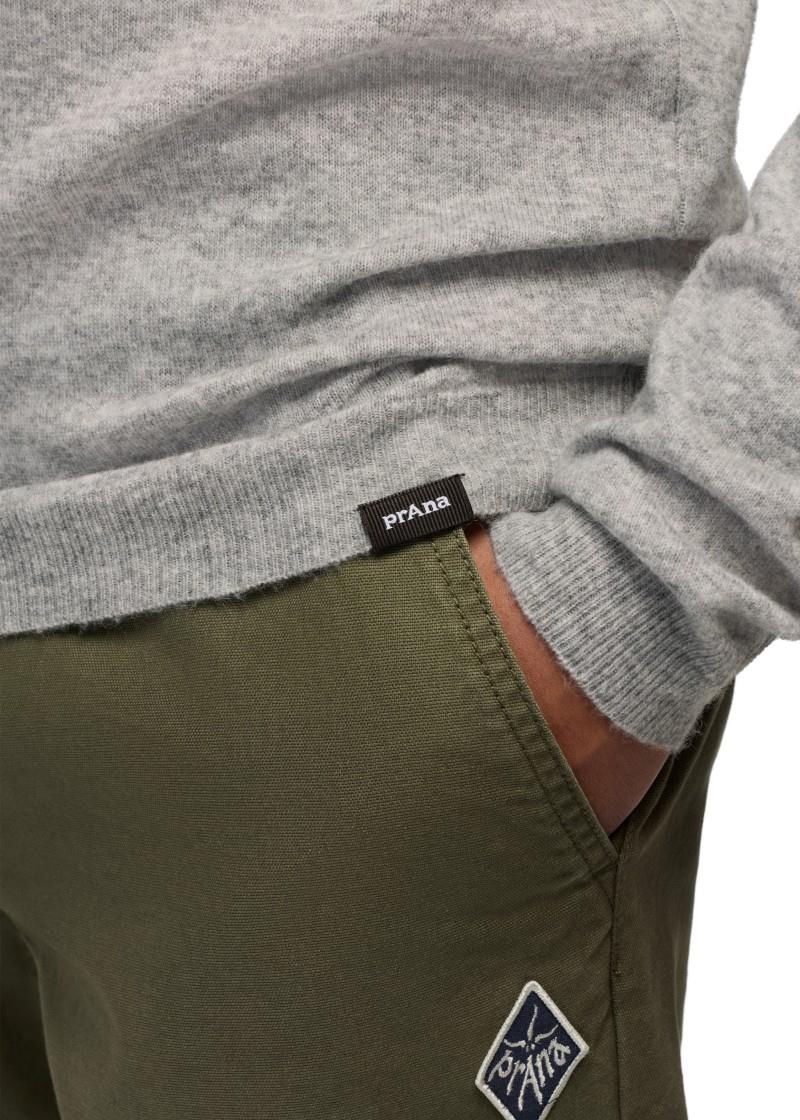 Three Falls Crew Sweater - Mens - heather grey 1