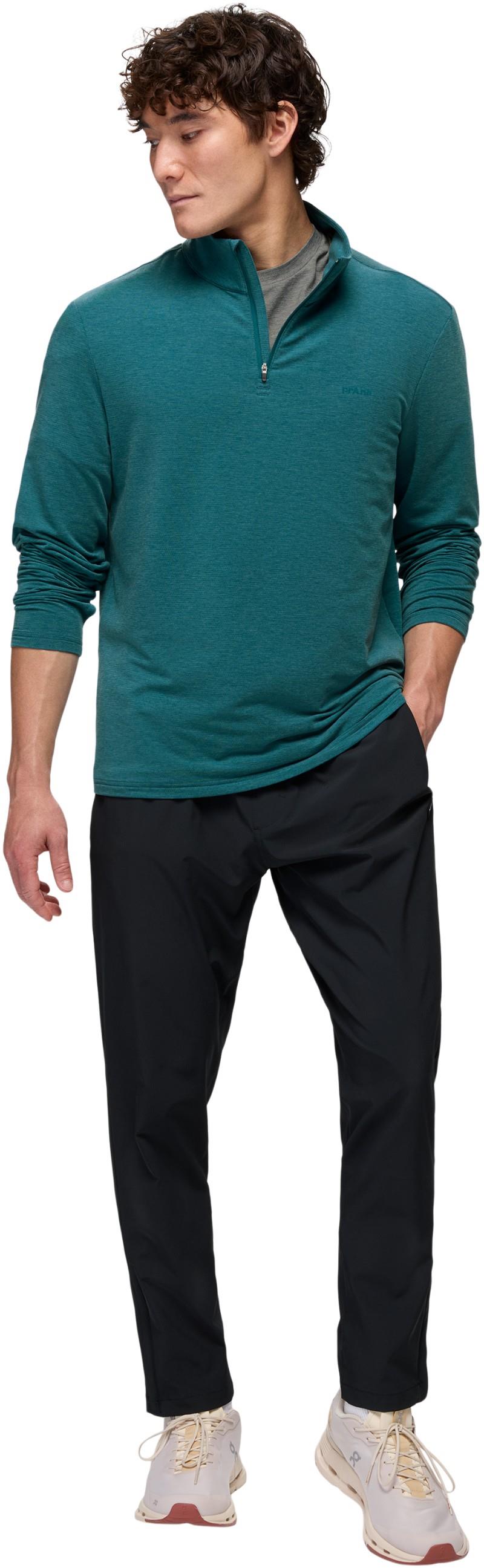 Tolmie Tech 1/4 Zip - Mens - blue coral heather 1