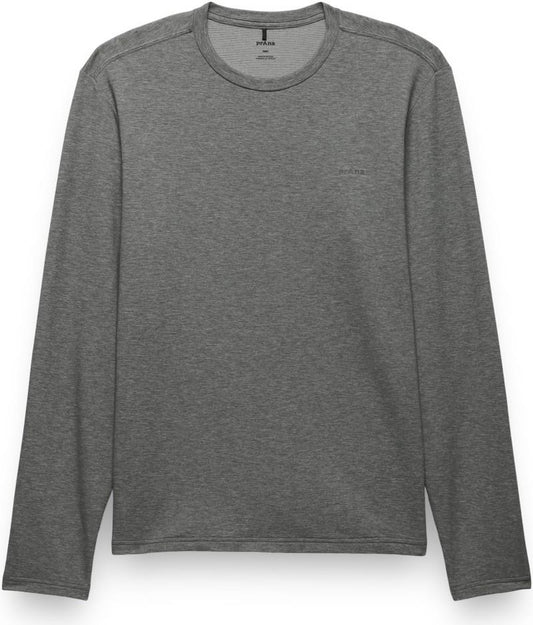 Tolmie Tech LS Crew - Mens - heather grey 1