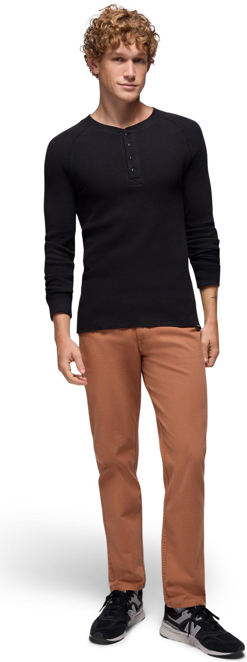 Touchstone Henley - Mens - black heather 1