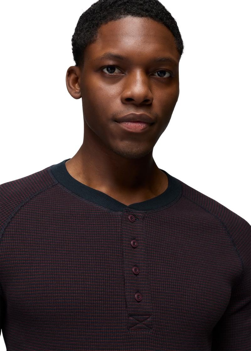 Touchstone Henley - Mens - cacao stripe 1
