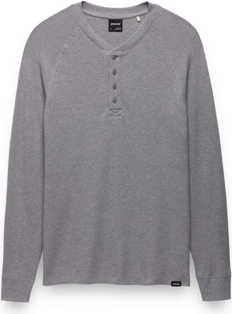 Touchstone Henley - Mens - heather grey 1