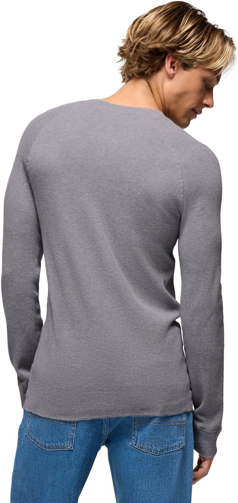 Touchstone Henley - Mens - heather grey 1