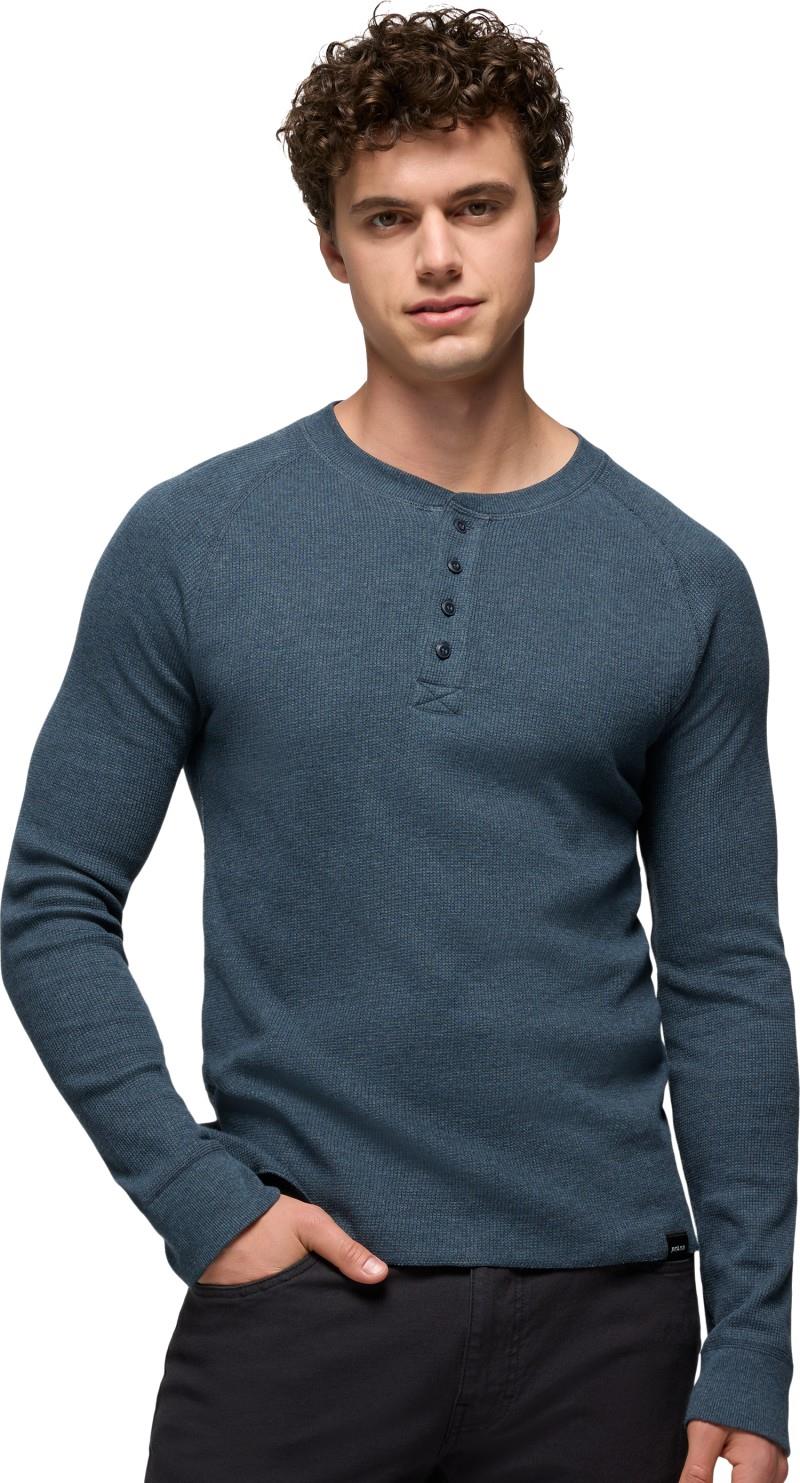 Touchstone Henley - Mens - stormy night heather 1