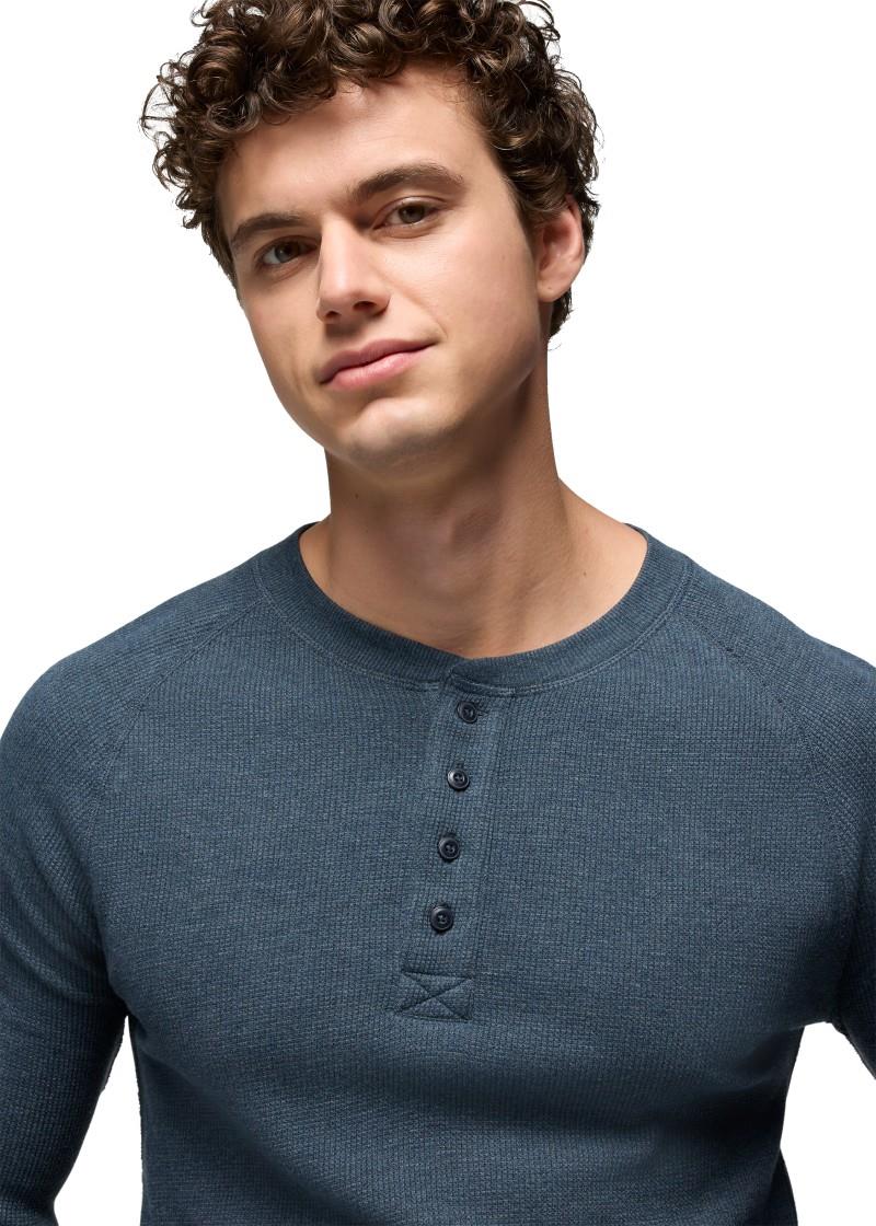 Touchstone Henley - Mens - stormy night heather 1