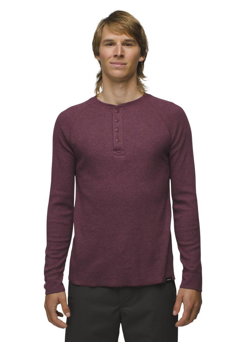 Touchstone Henley - Slim - Mens - Fig Heather 2