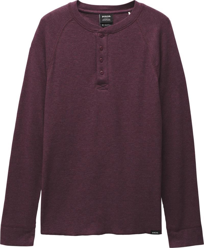 Touchstone Henley - Slim - Mens - Fig Heather 1