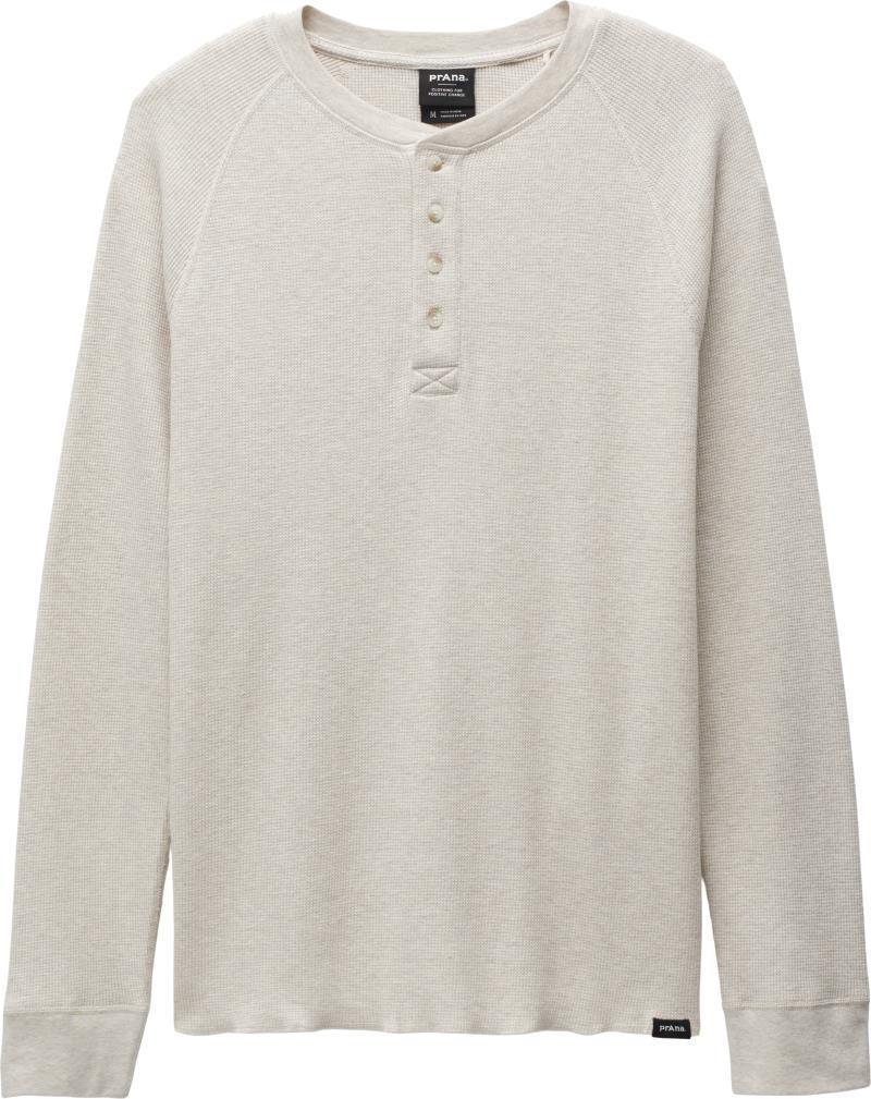 Touchstone Henley - Slim - Mens - Oatmeal Heather 1