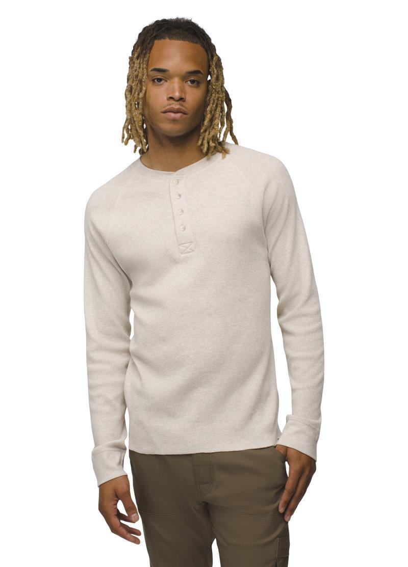 Touchstone Henley - Slim - Mens - Oatmeal Heather 2