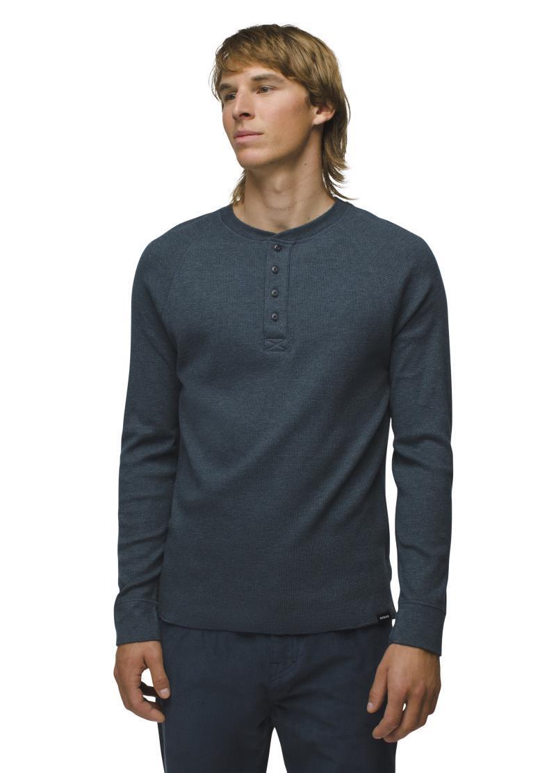 Touchstone Henley - Slim - Mens - Stormy Night Heather 2
