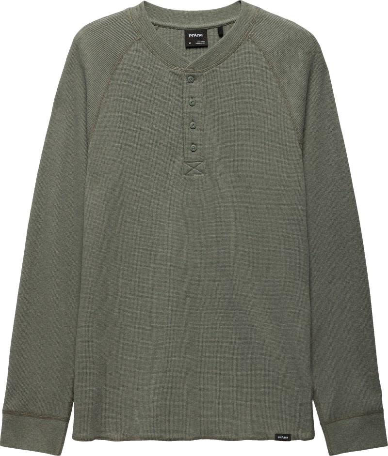 Touchstone Henley - Slim - Mens - thyme heather 1