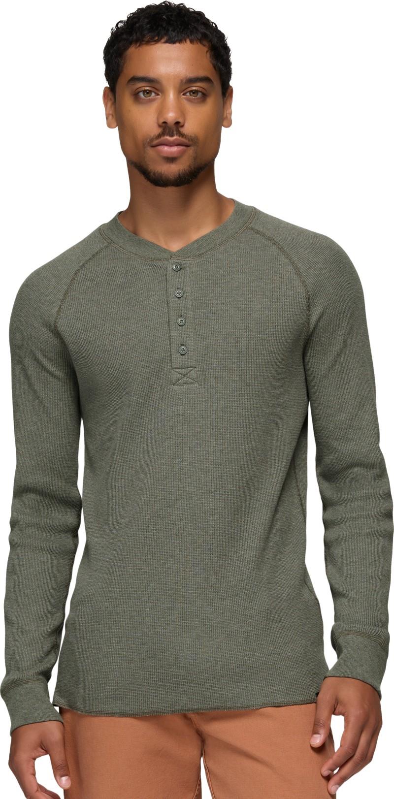 Touchstone Henley - Slim - Mens - thyme heather 1