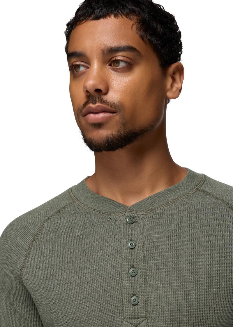 Touchstone Henley - Slim - Mens - thyme heather 1