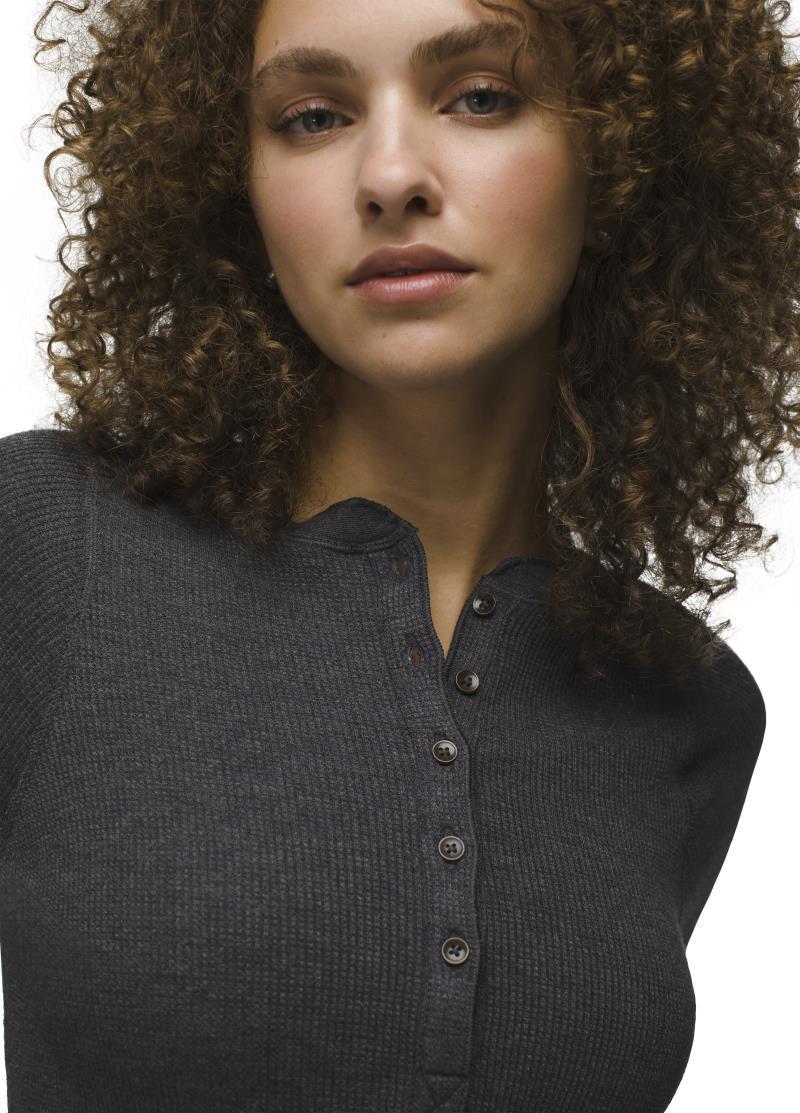 Touchstone Henley - Womens - Charcoal Heather 2