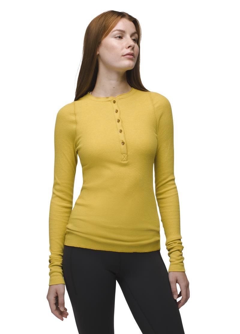 Touchstone Henley - Womens - Golden Leaf Heather 2