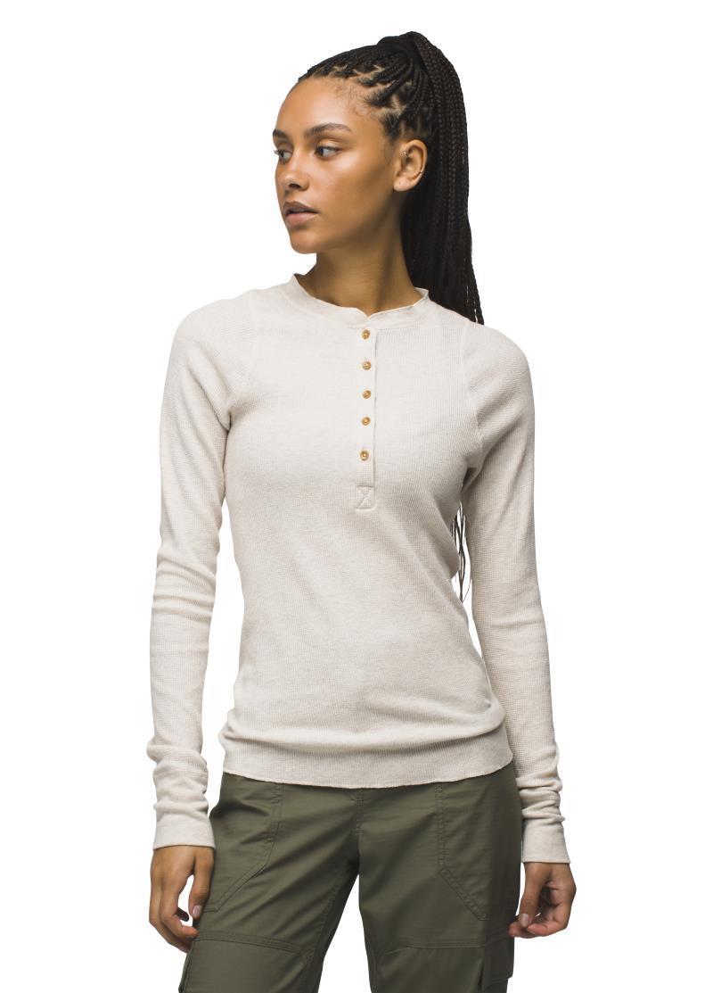 Touchstone Henley - Womens - Oatmeal Heather 2