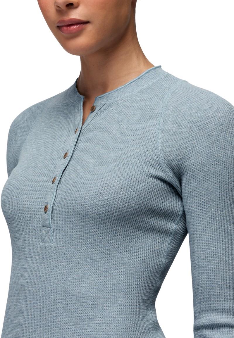 Touchstone Henley - Womens - glacier skies heather 1
