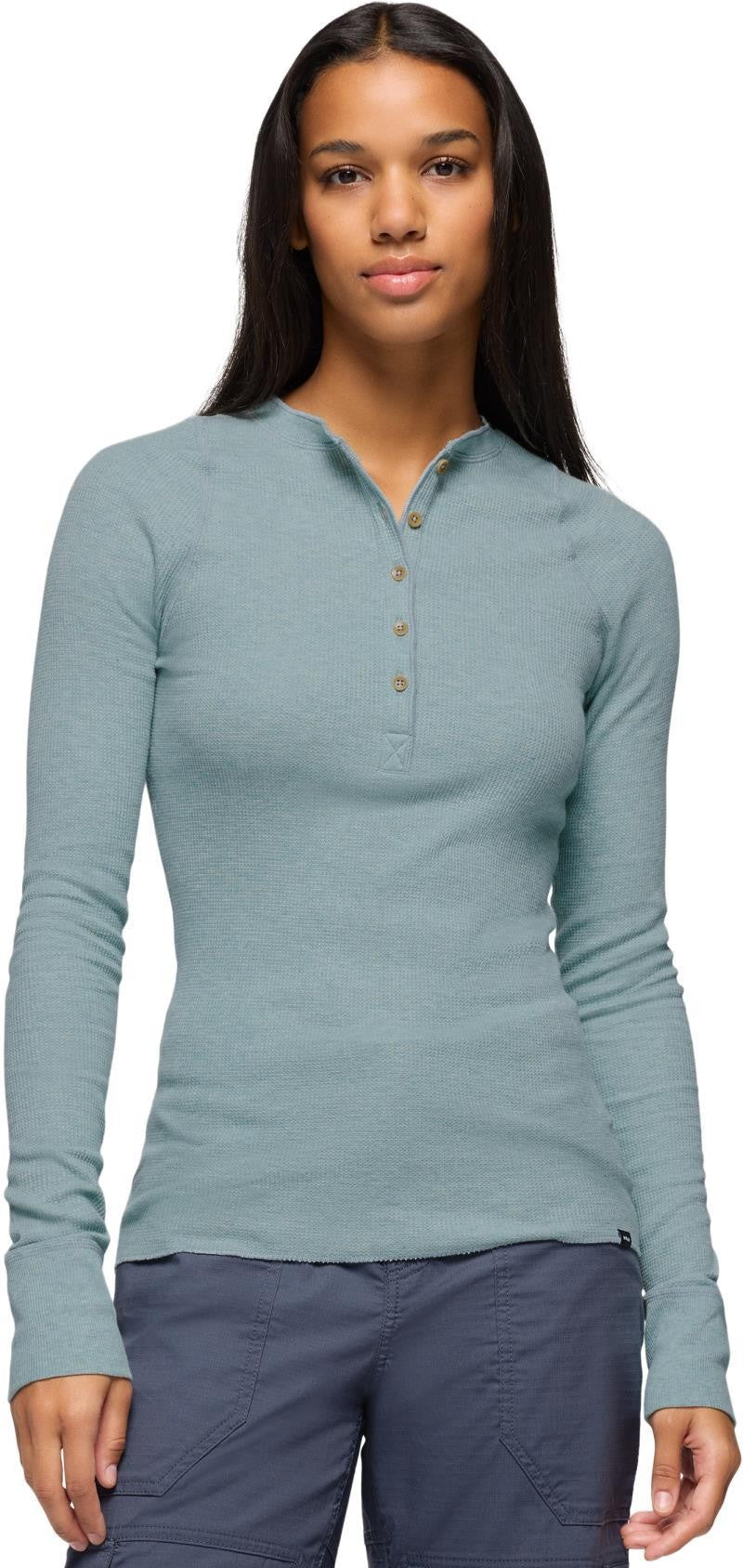 Touchstone Henley - Womens - saltwater heather 1