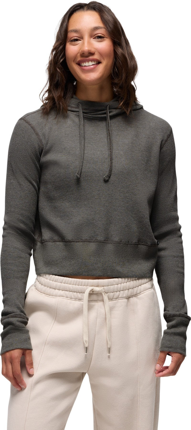 Touchstone Hoodie - Womens - thyme heather 1