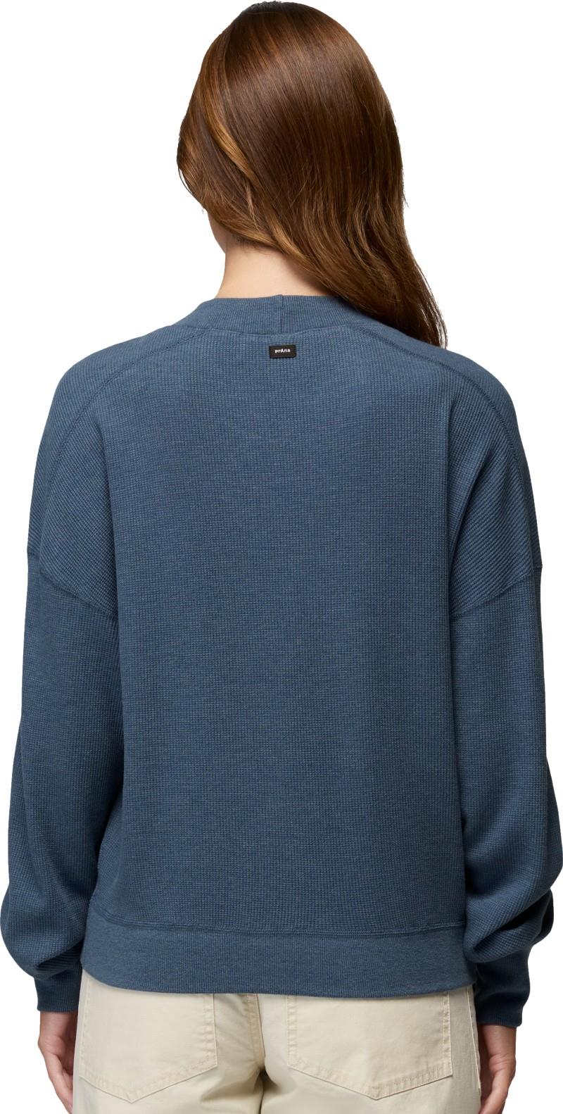 Touchstone LS Crew - Womens - bluff blue heather 1