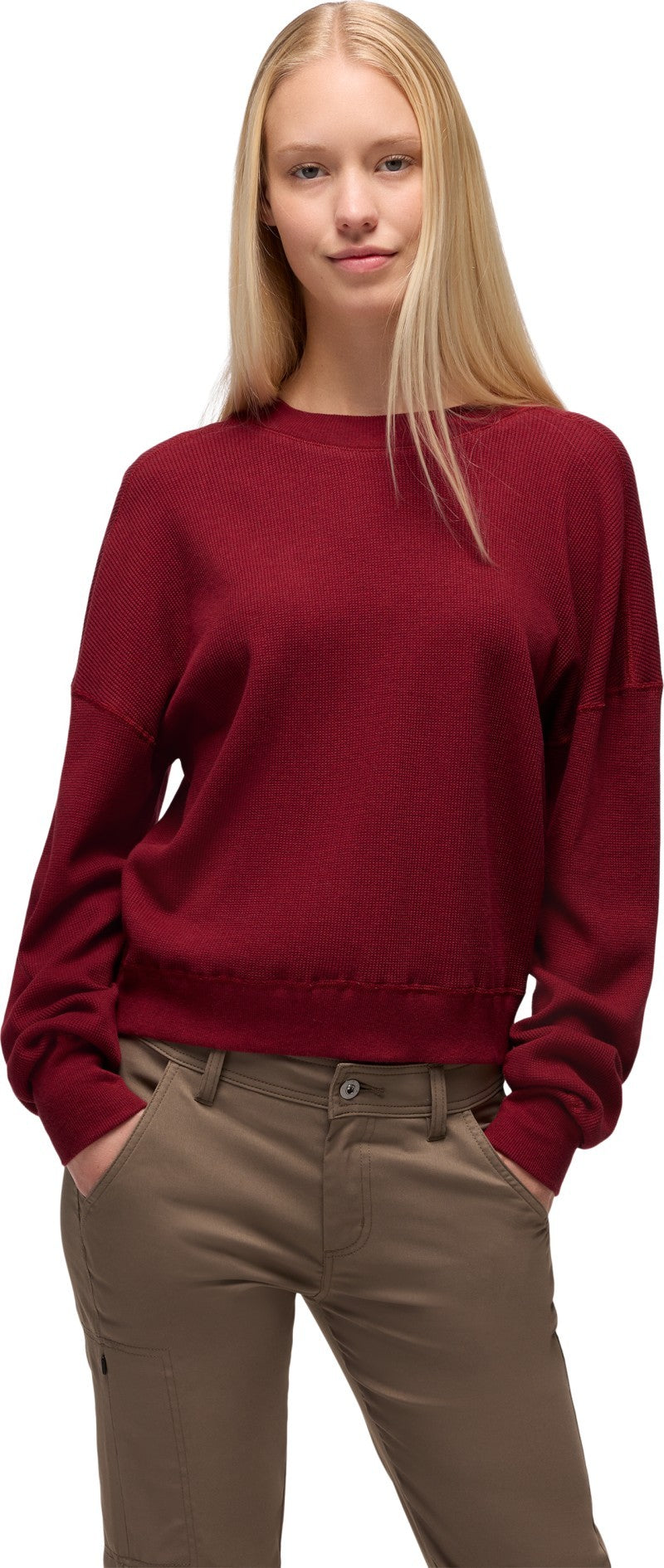 Touchstone LS Crew - Womens - retrograde heather 1