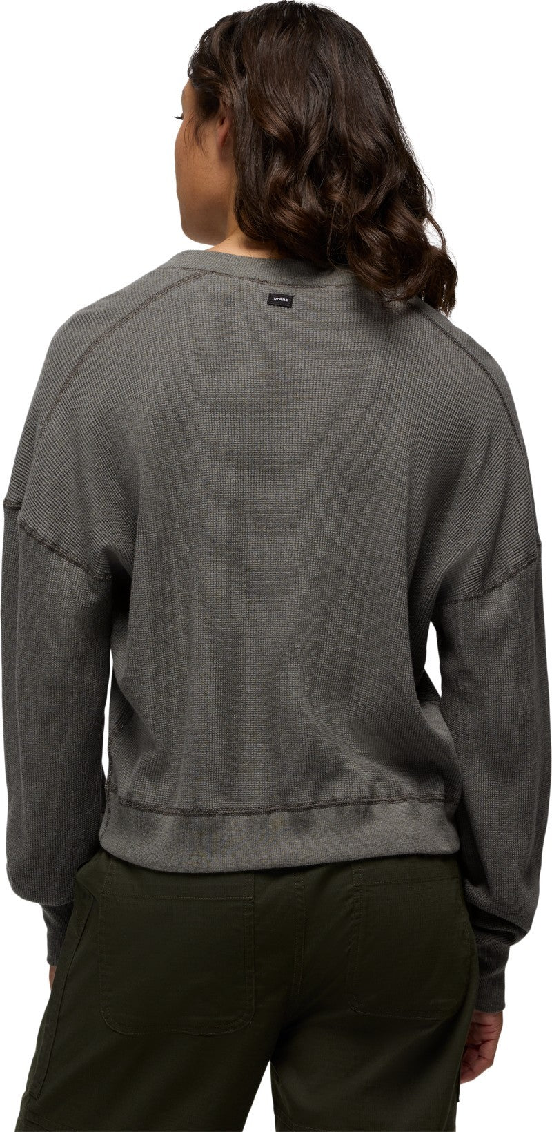 Touchstone LS Crew - Womens - thyme heather 1