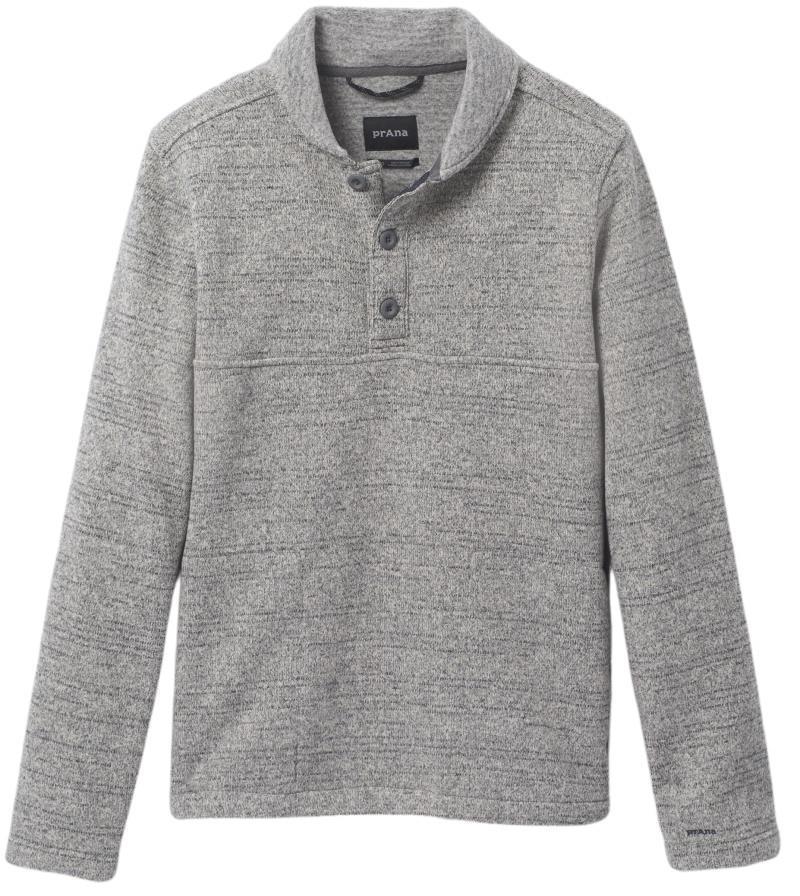 Tri Thermal Threads Henley - Mens - Light Grey Heather 1