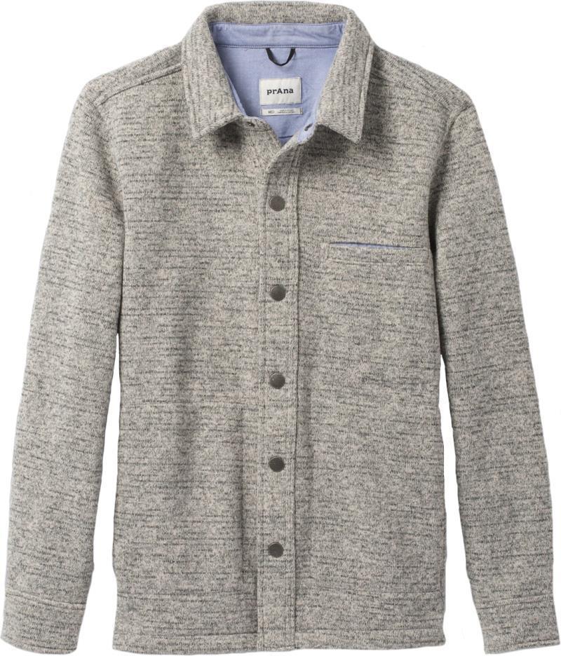 Tri Thermal Threads Overshirt - Mens - Light Grey Heather 1