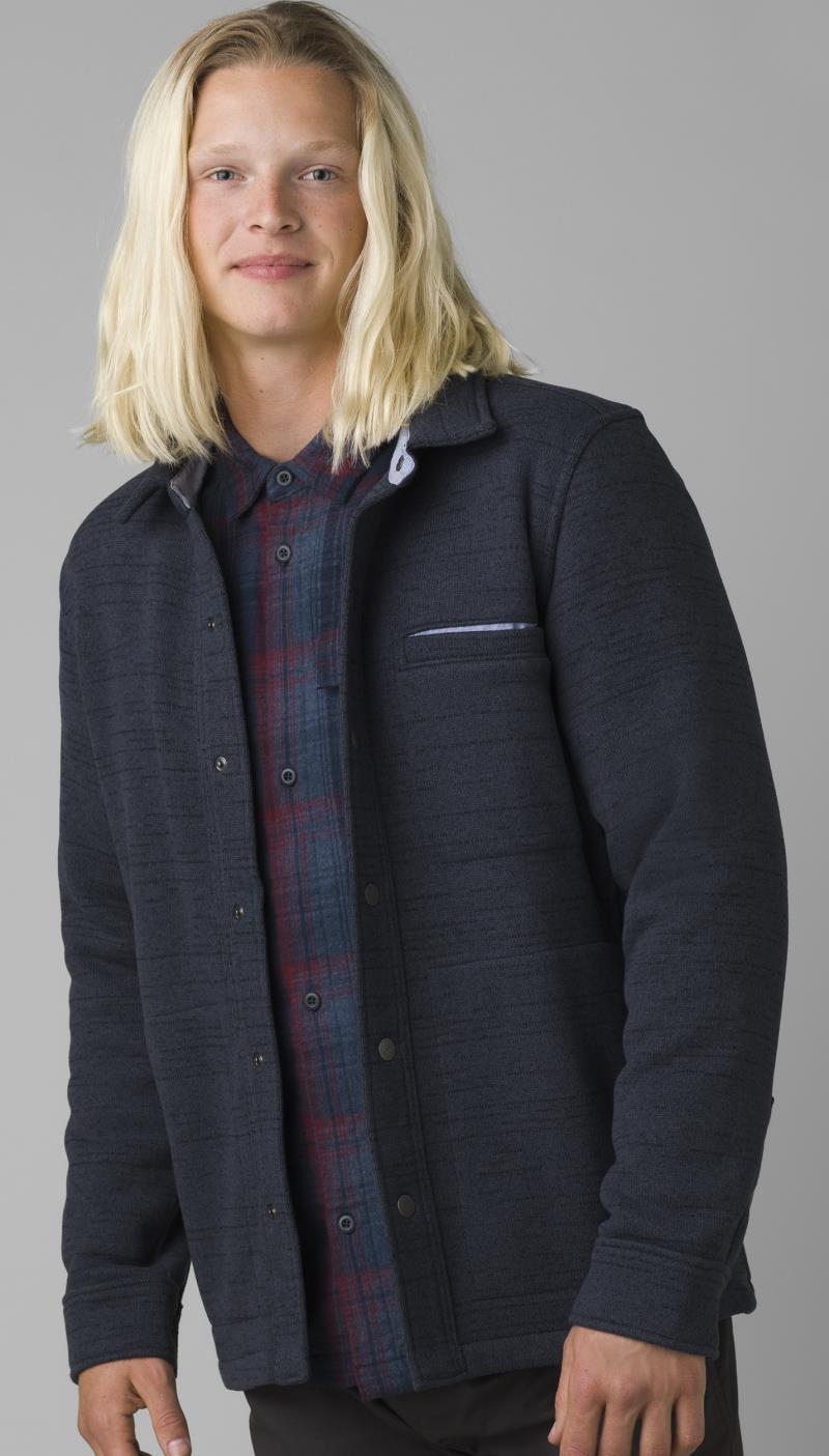 Tri Thermal Threads Overshirt - Mens - Nautical Heather 2