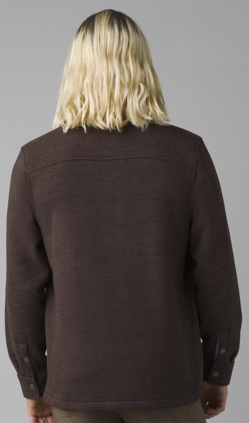 Tri Thermal Threads Overshirt - Mens - Oak Barrel Heather 3