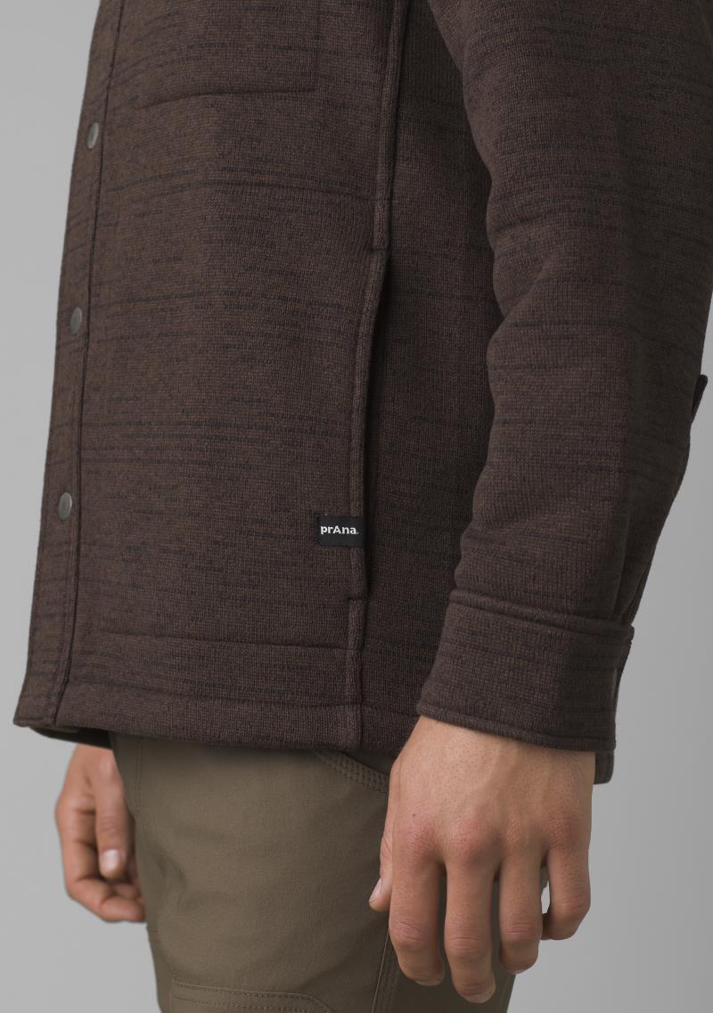 Tri Thermal Threads Overshirt - Mens - Oak Barrel Heather 5