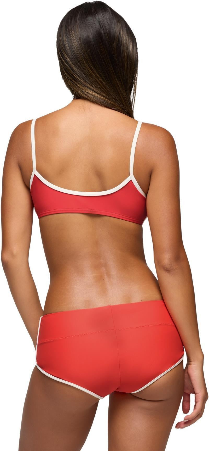 Tropic Kiss Hipster Bottom - Womens - rose fire 1