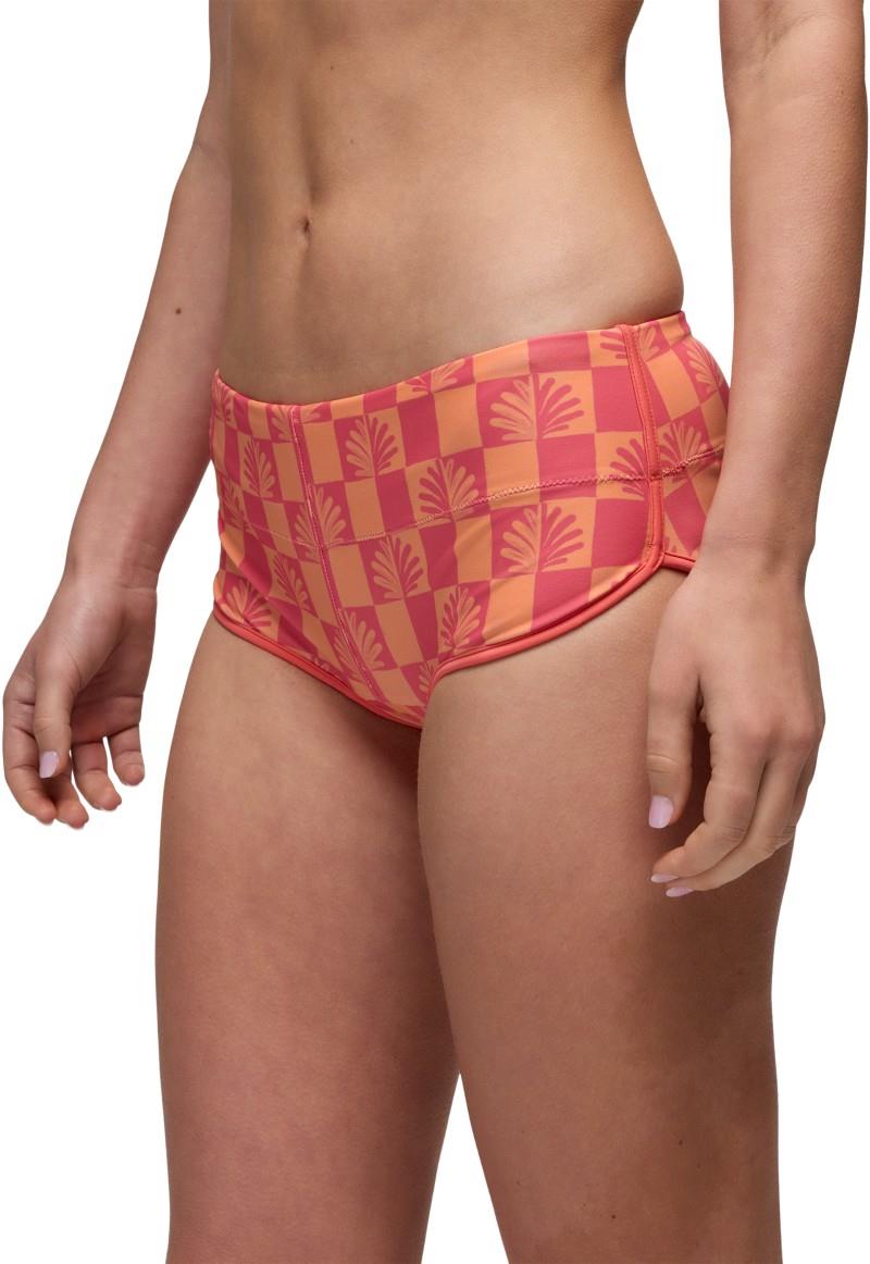 Tropic Kiss Hipster Bottoms - Womens - guava pop checker 1