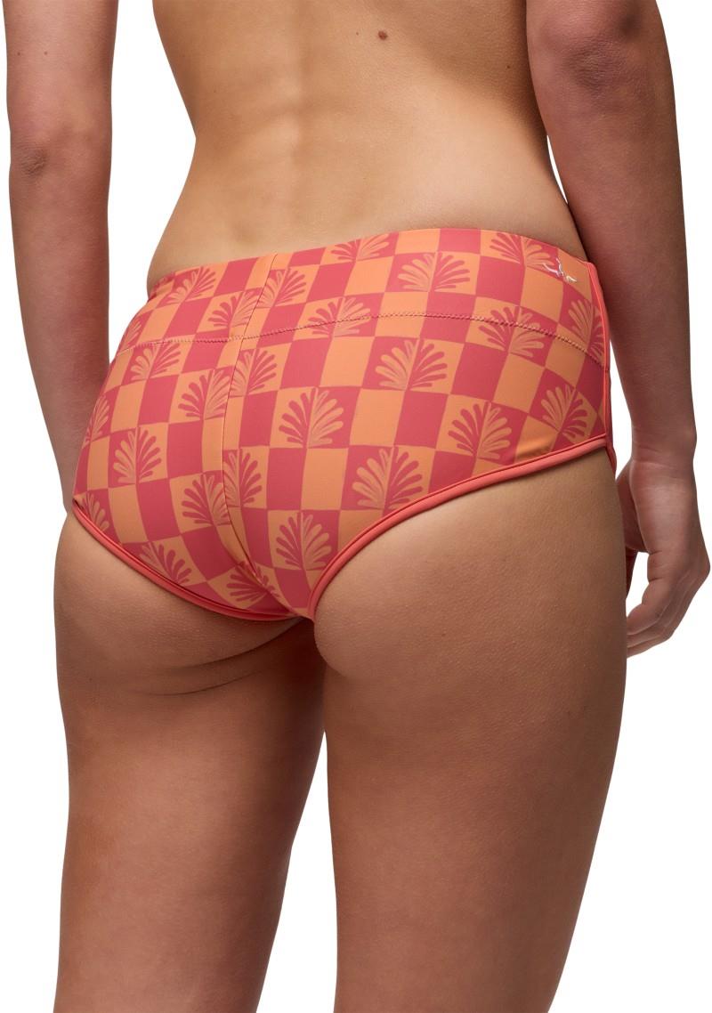 Tropic Kiss Hipster Bottoms - Womens - guava pop checker 1