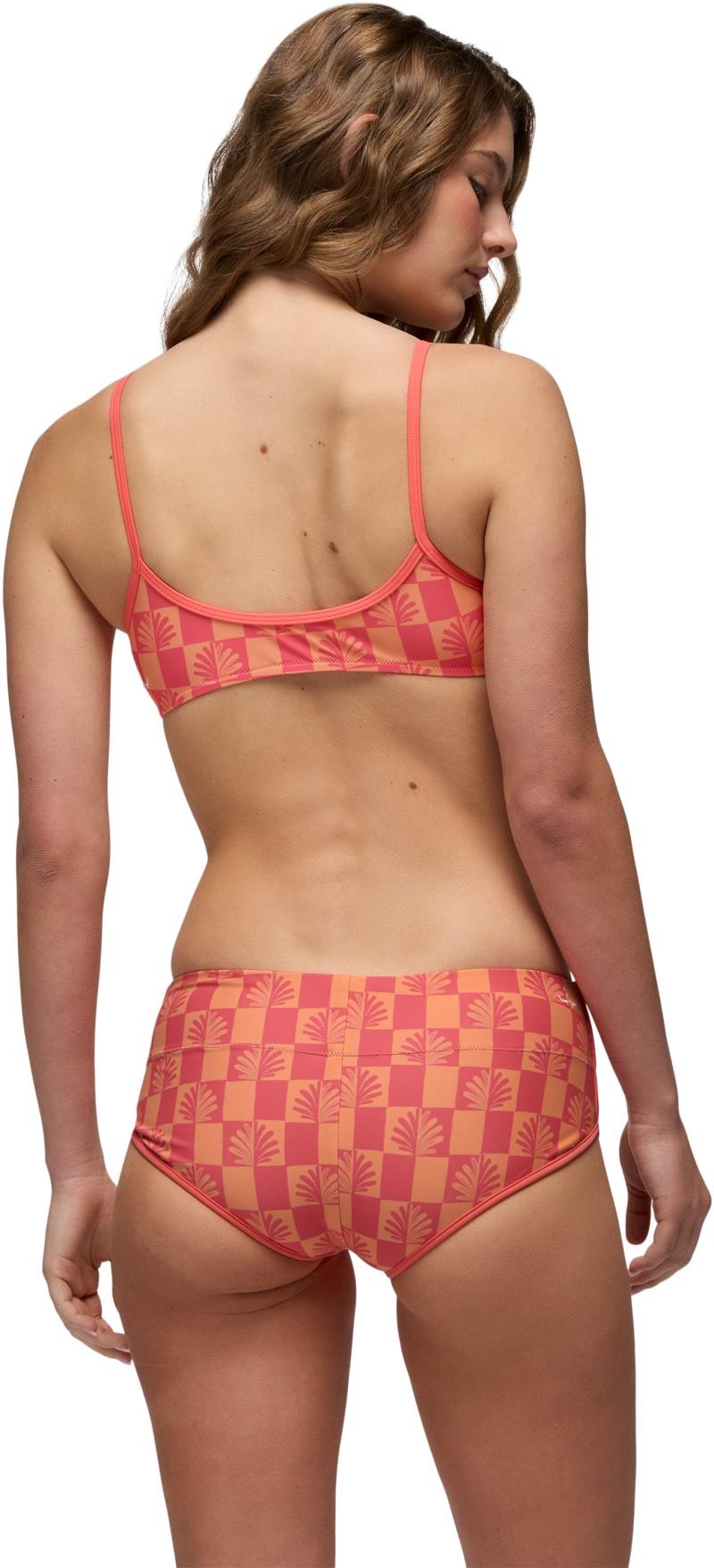 Tropic Kiss Hipster Bottoms - Womens - guava pop checker 1