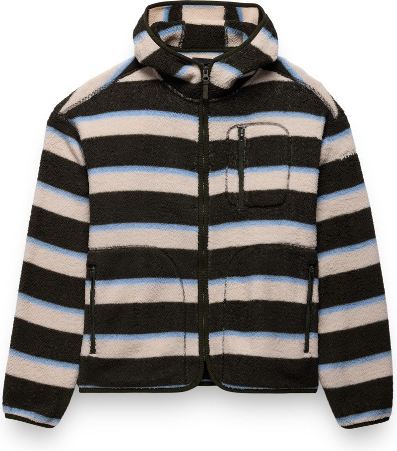 Tuff Fluff Full Zip - Womens - nori stripe 1