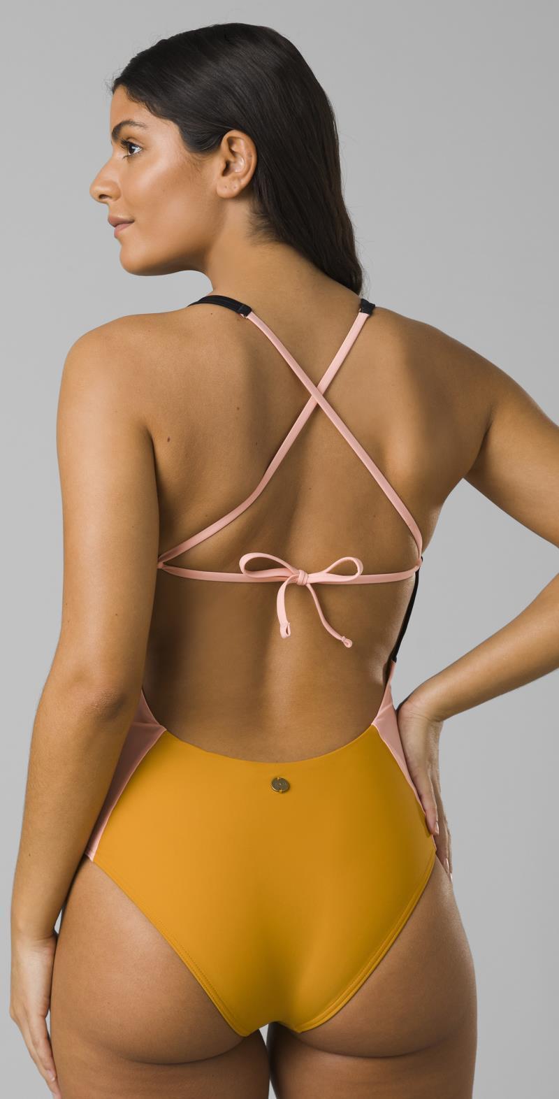 Tulum One Piece - Womens - Deep Solstice Colorblock 5