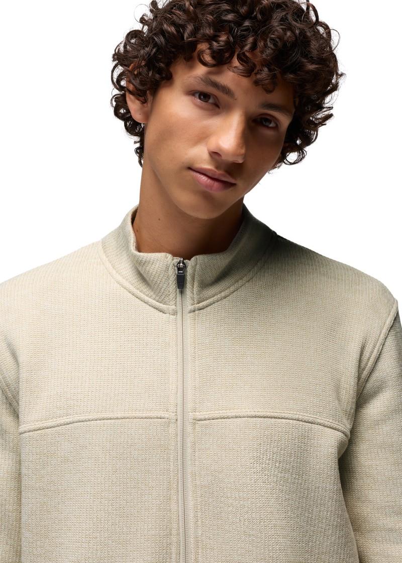 Two Harbors Full Zip - Mens - beach pebble heather 1