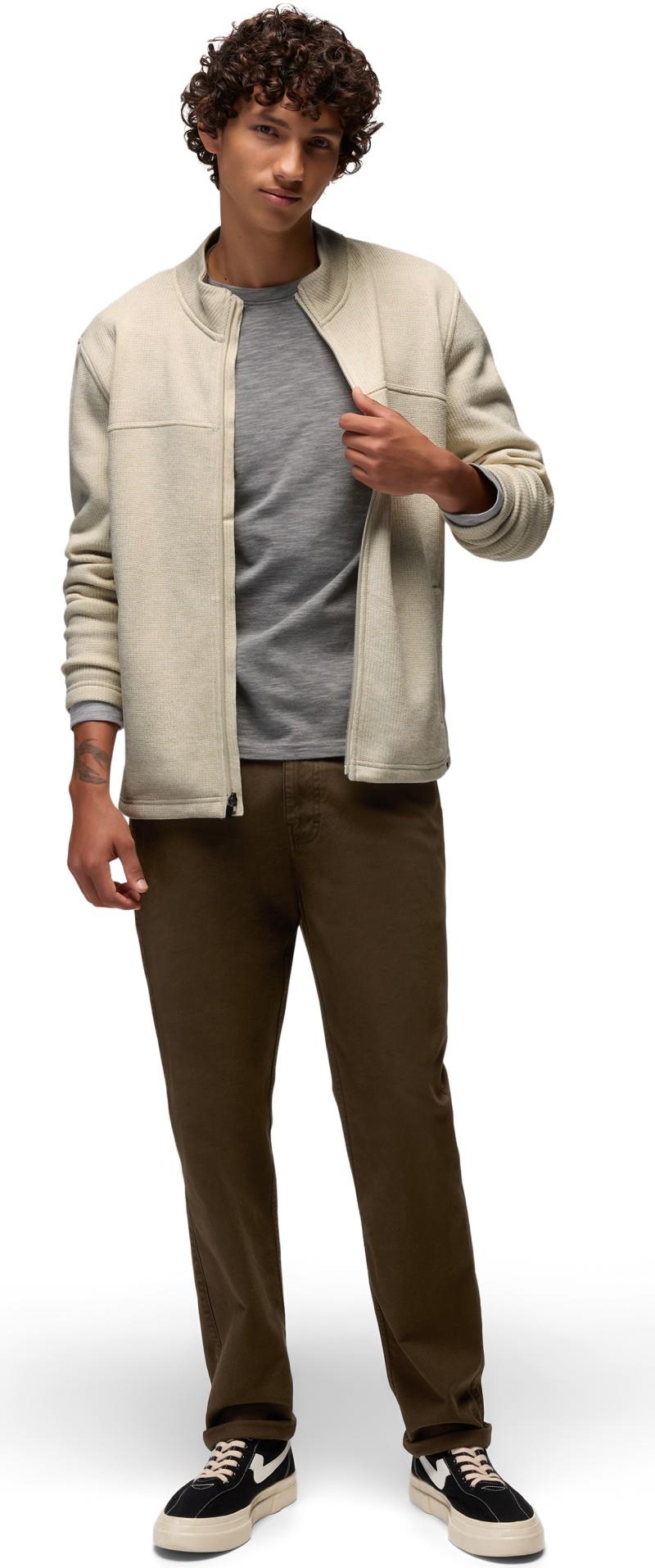 Two Harbors Full Zip - Mens - beach pebble heather 1