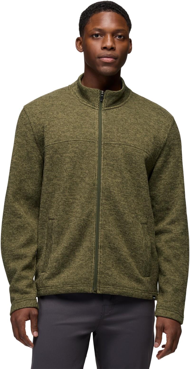 Two Harbors Full Zip - Mens - cargo green heather 1