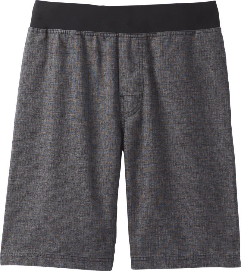 Vaha Shorts, 10" Inseam - Mens - Black Herringbone 1