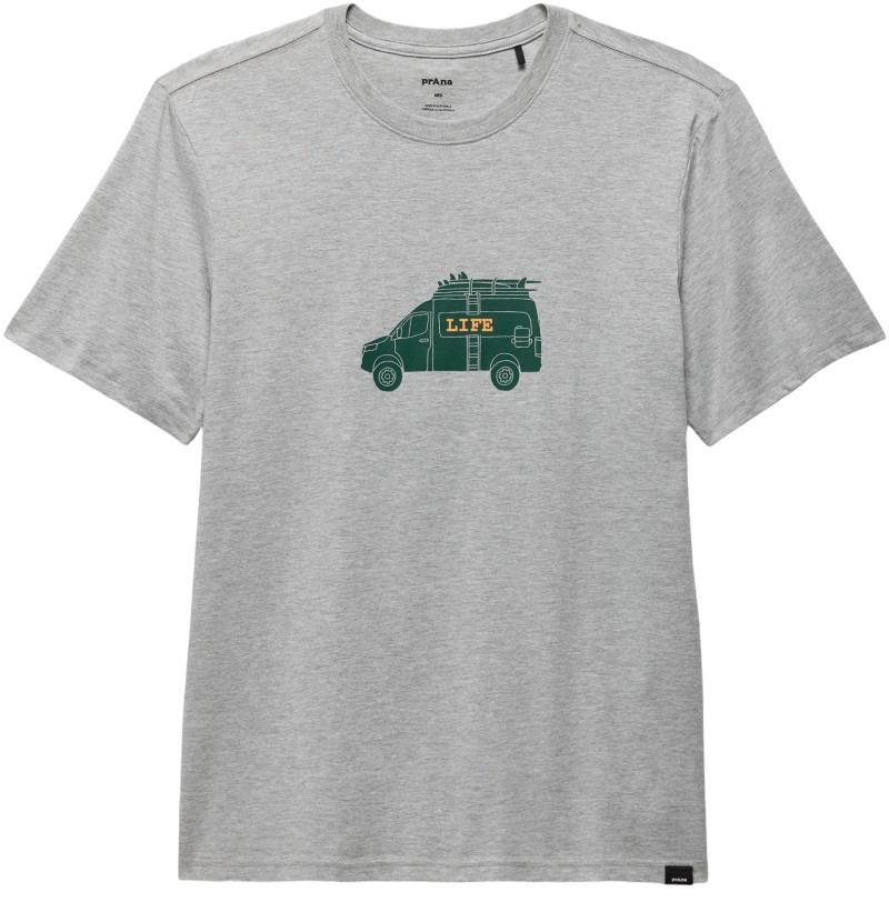 Van Life Journeyman SS Tee - Mens - heather grey 1