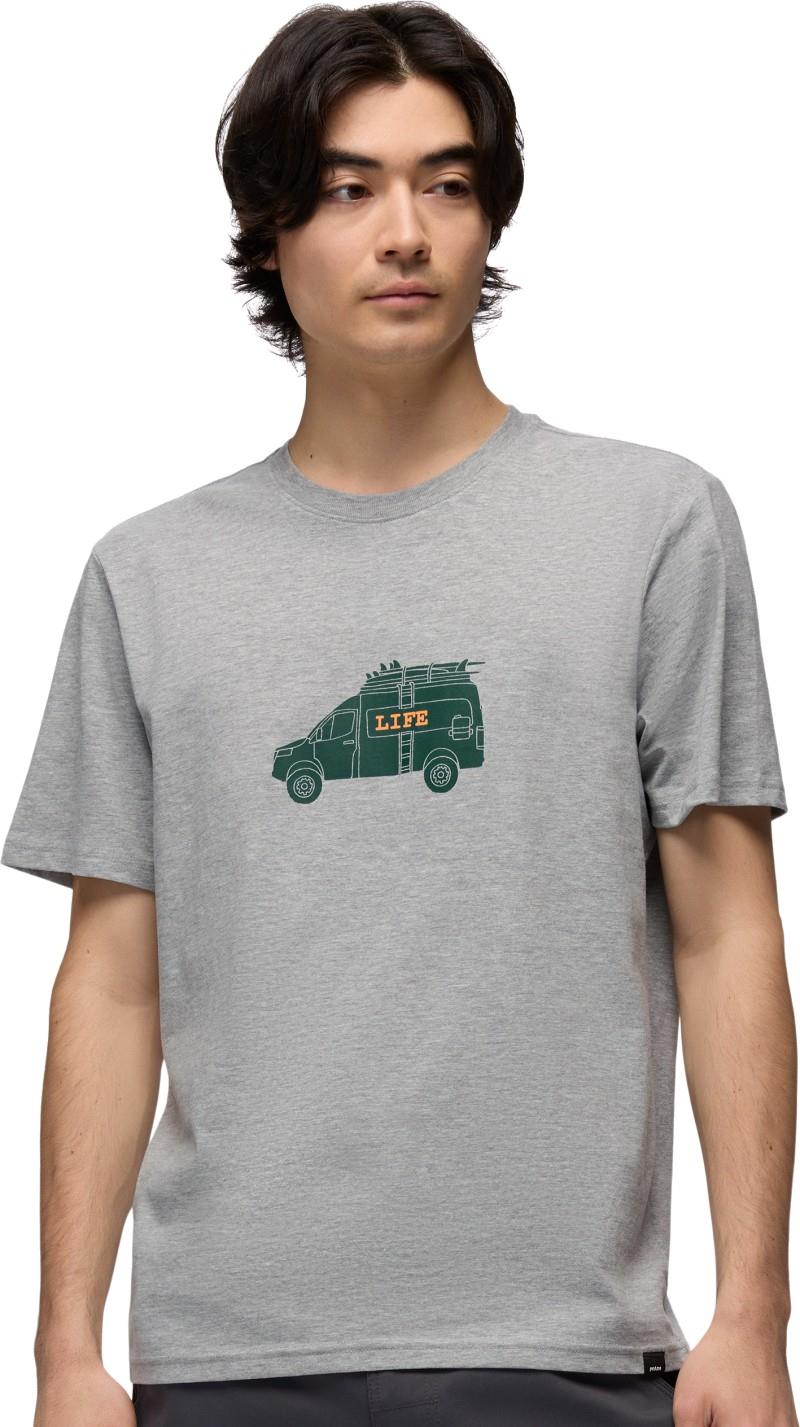 Van Life Journeyman SS Tee - Mens - heather grey 1