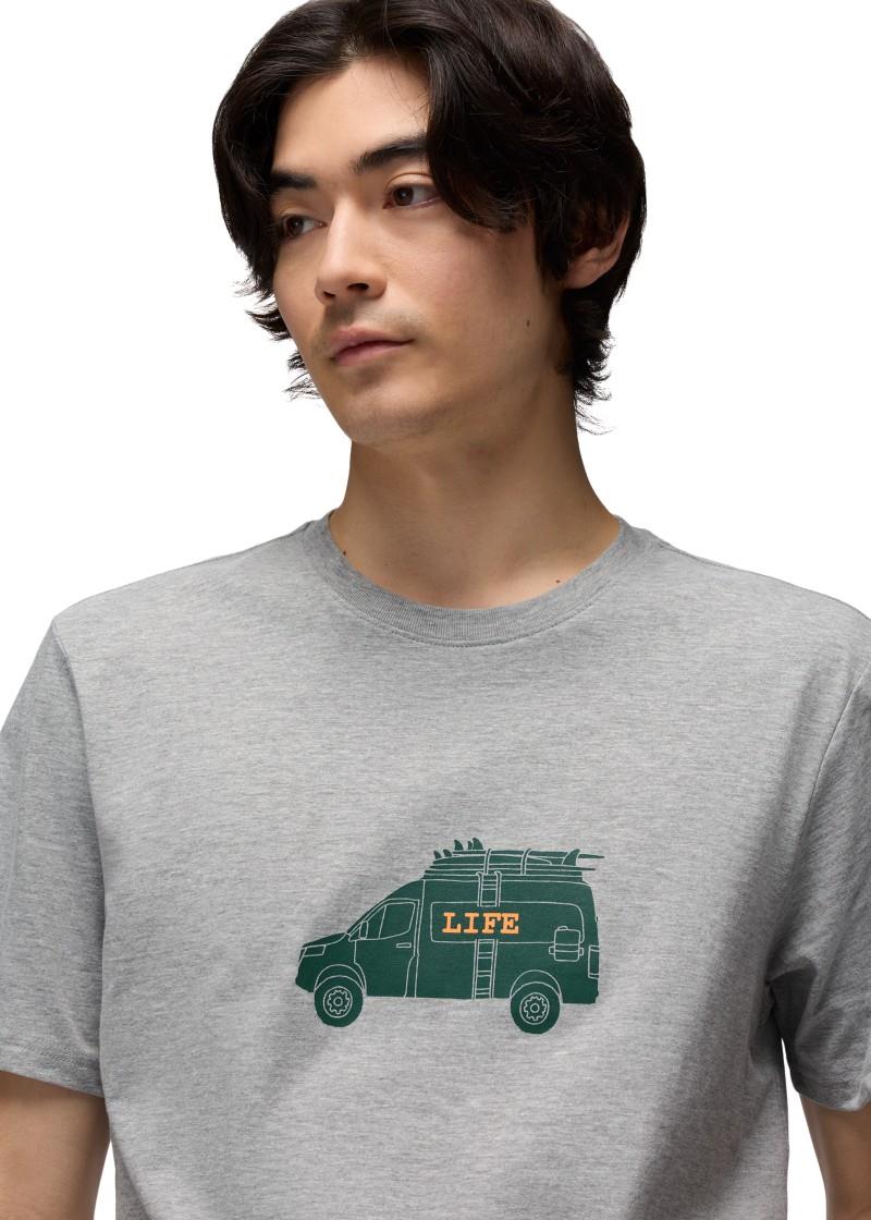 Van Life Journeyman SS Tee - Mens - heather grey 1
