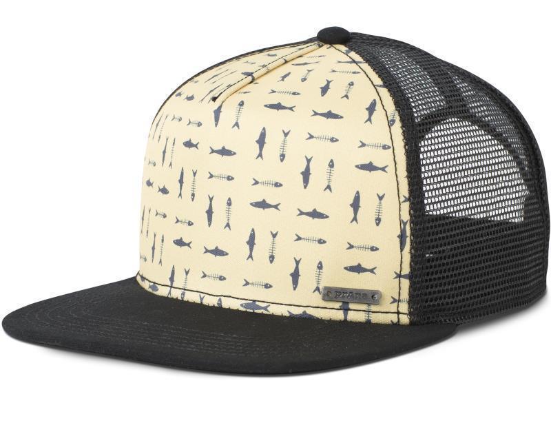 Vista Trucker - black fishbones 1