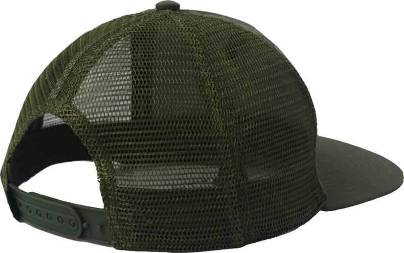 Vista Trucker - rye green watercolor camo 1