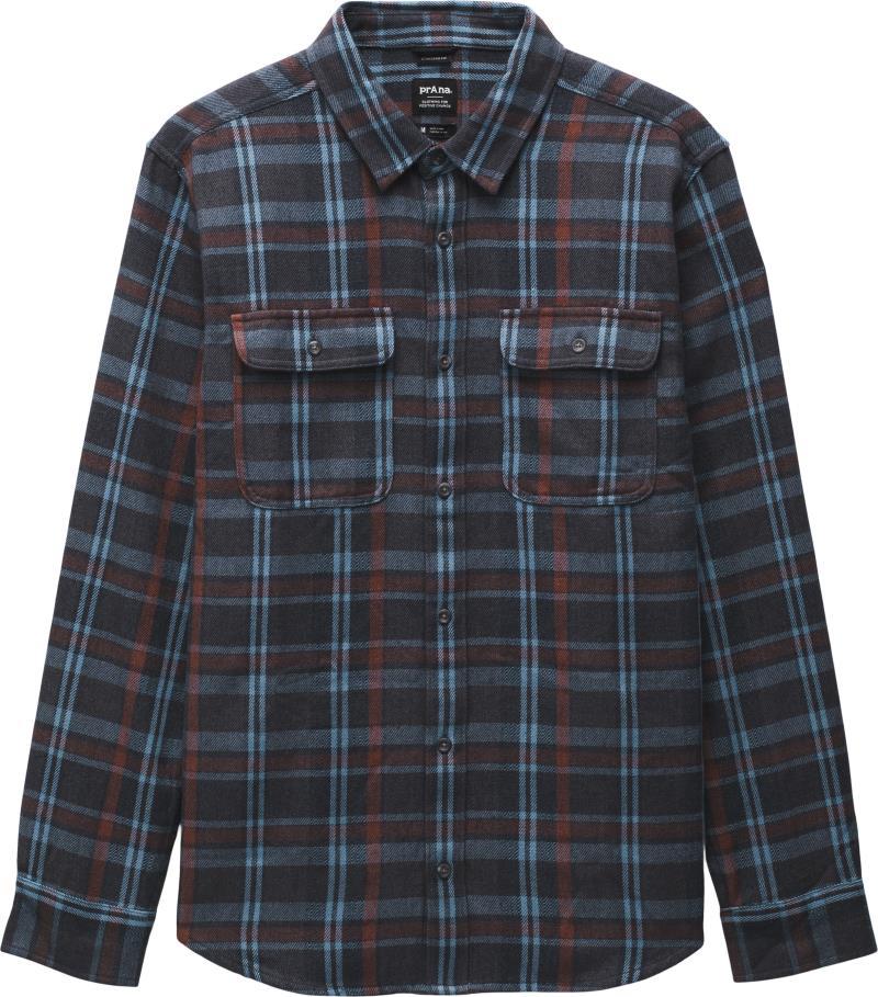 Westbrook Flannel Shirt - Slim - Mens - Coal 1