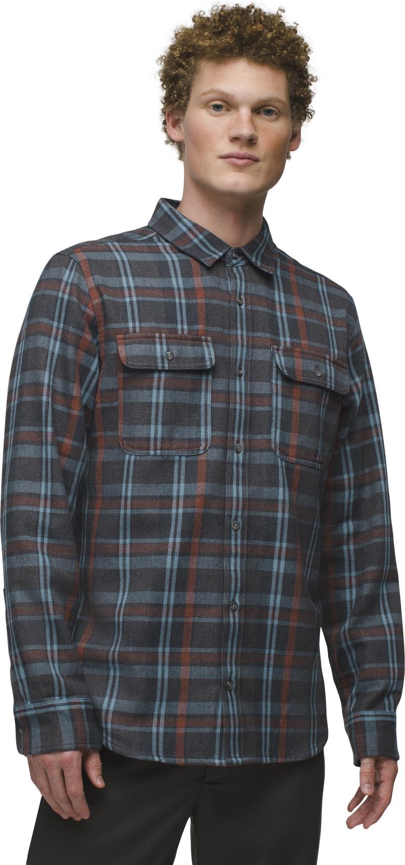 Westbrook Flannel Shirt - Slim - Mens - Coal 2